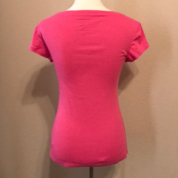 Pink Tee with buttons 💕 - Picture 2 of 2